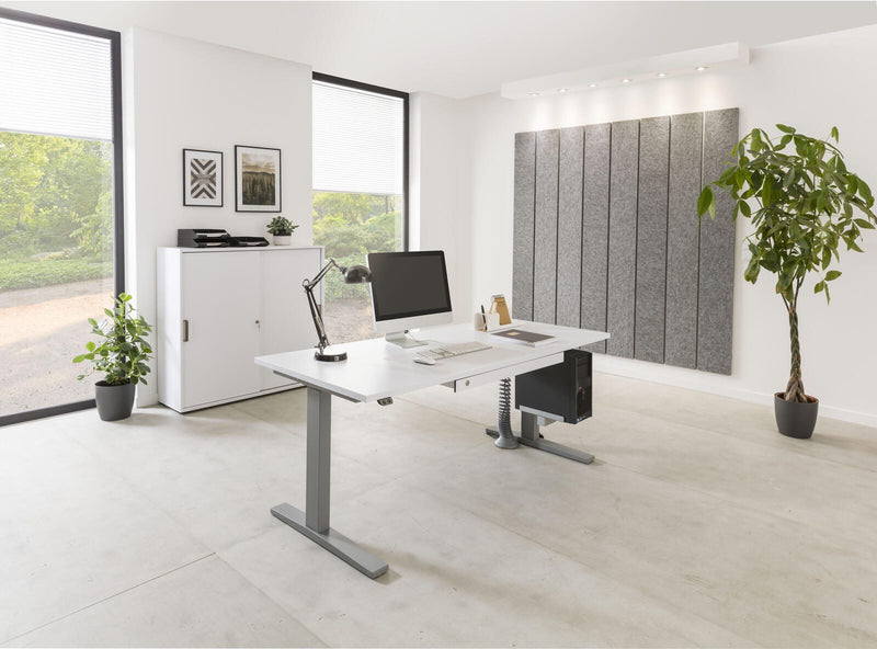 HAMMERBACHER PC-Halterung silber