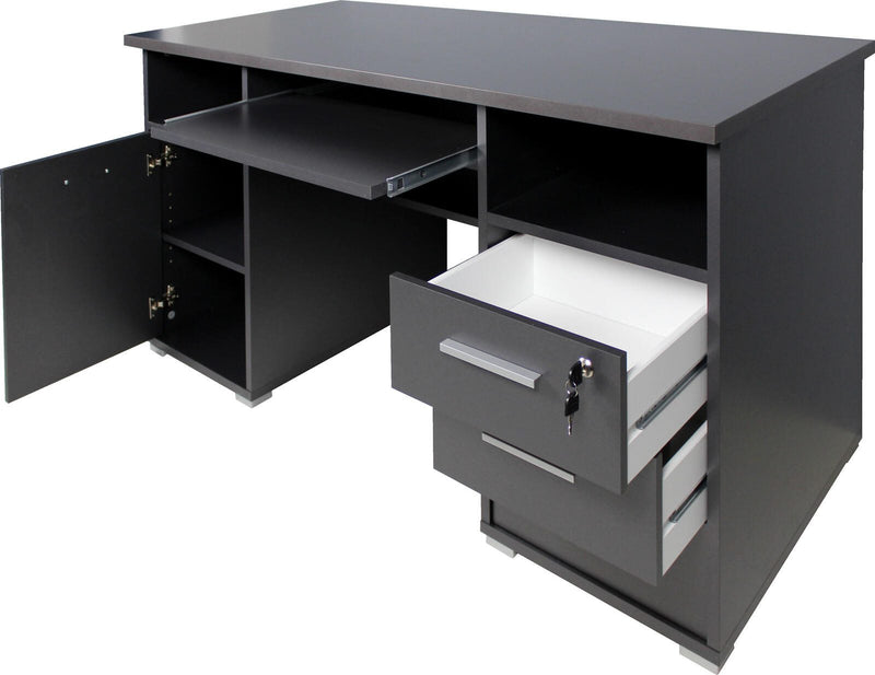 GERMANIA Schreibtisch 0484-58 anthrazit