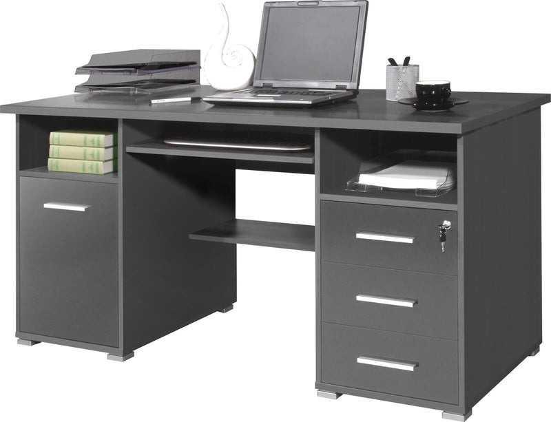 GERMANIA Schreibtisch 0484-58 anthrazit
