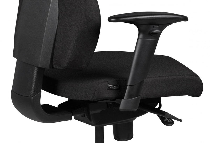 AMSTYLE Bürostuhl mit Kopfstütze SPM1.279 schwarz