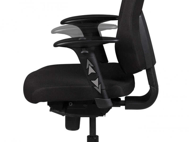 AMSTYLE Bürostuhl SPM1.280 DARIUS schwarz