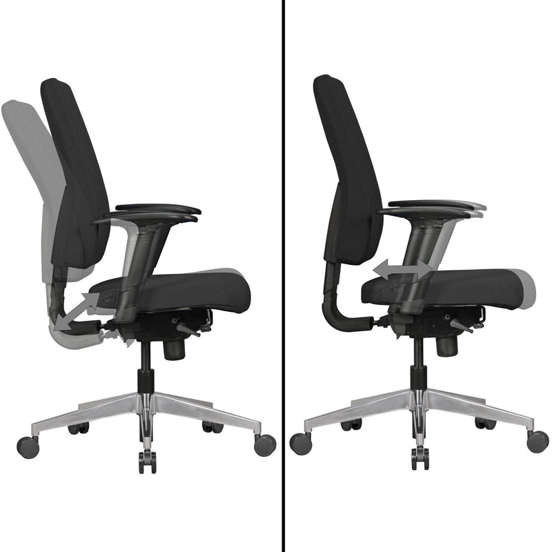 AMSTYLE Bürostuhl SPM1.280 DARIUS schwarz