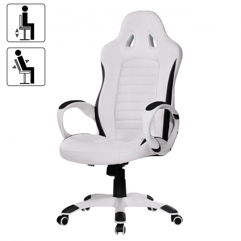 AMSTYLE Chefsessel SPM1.212 weiß