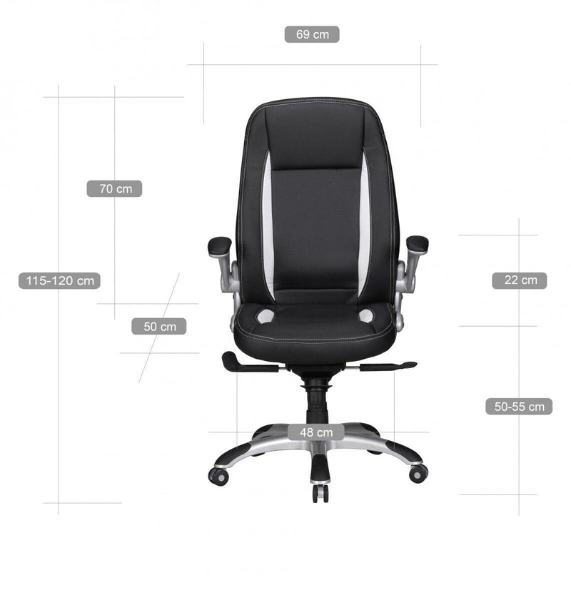 AMSTYLE Chefsessel SPM1.239 schwarz