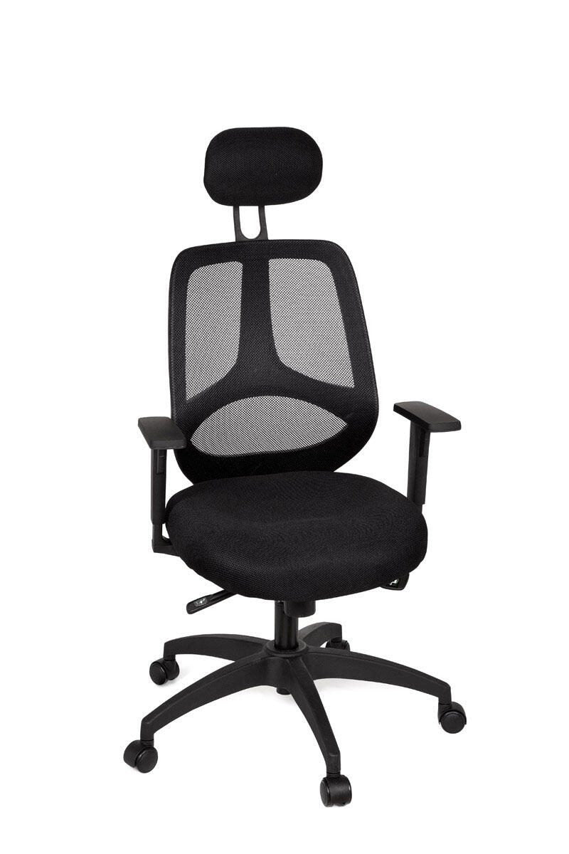 AMSTYLE Bürostuhl Deluxe SPM1.121 schwarz