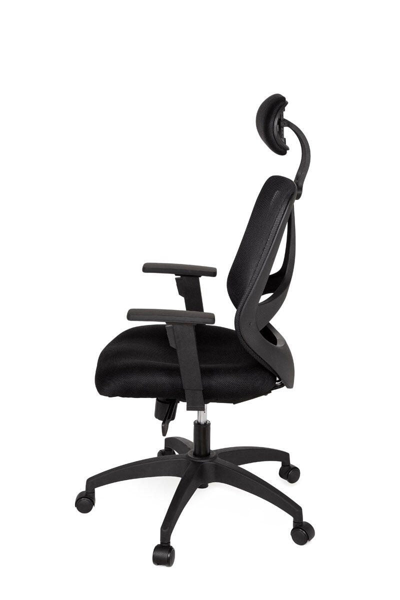 AMSTYLE Bürostuhl Deluxe SPM1.121 schwarz