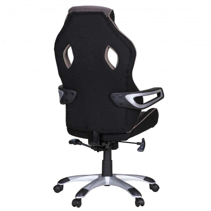 AMSTYLE Bürostuhl SPM1.257 schwarz/silber