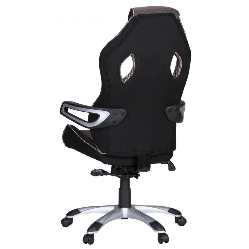 AMSTYLE Bürostuhl SPM1.257 schwarz/silber