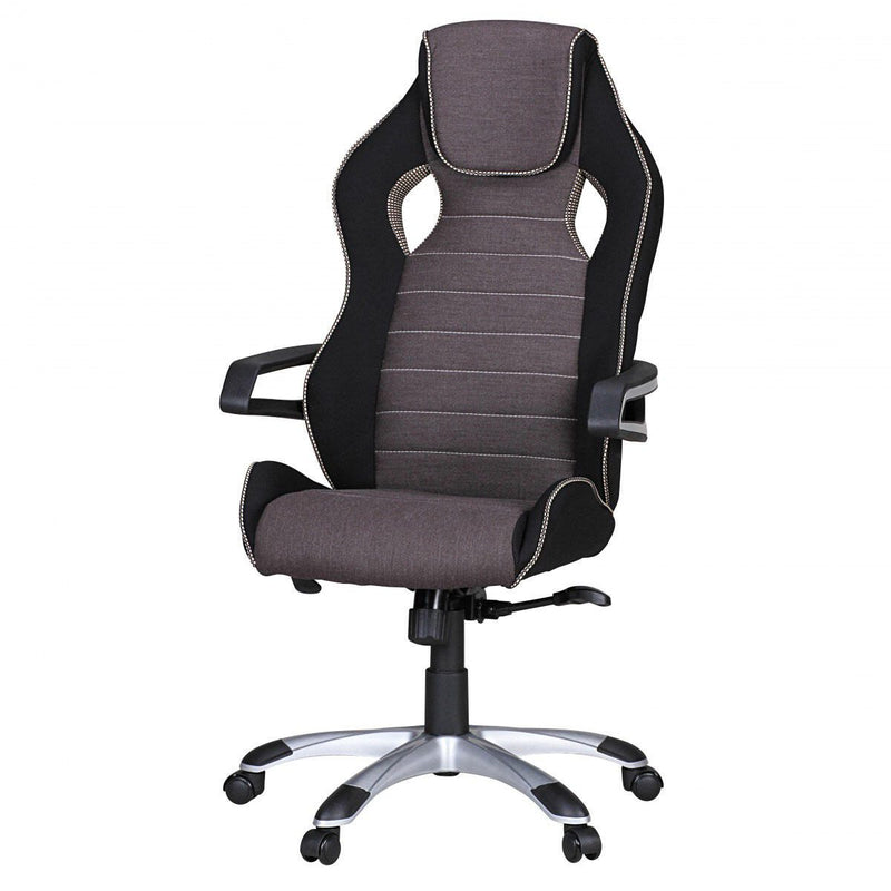 AMSTYLE Bürostuhl SPM1.257 schwarz/silber