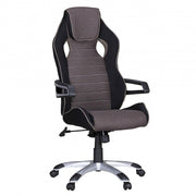 AMSTYLE Bürostuhl SPM1.257 schwarz/silber