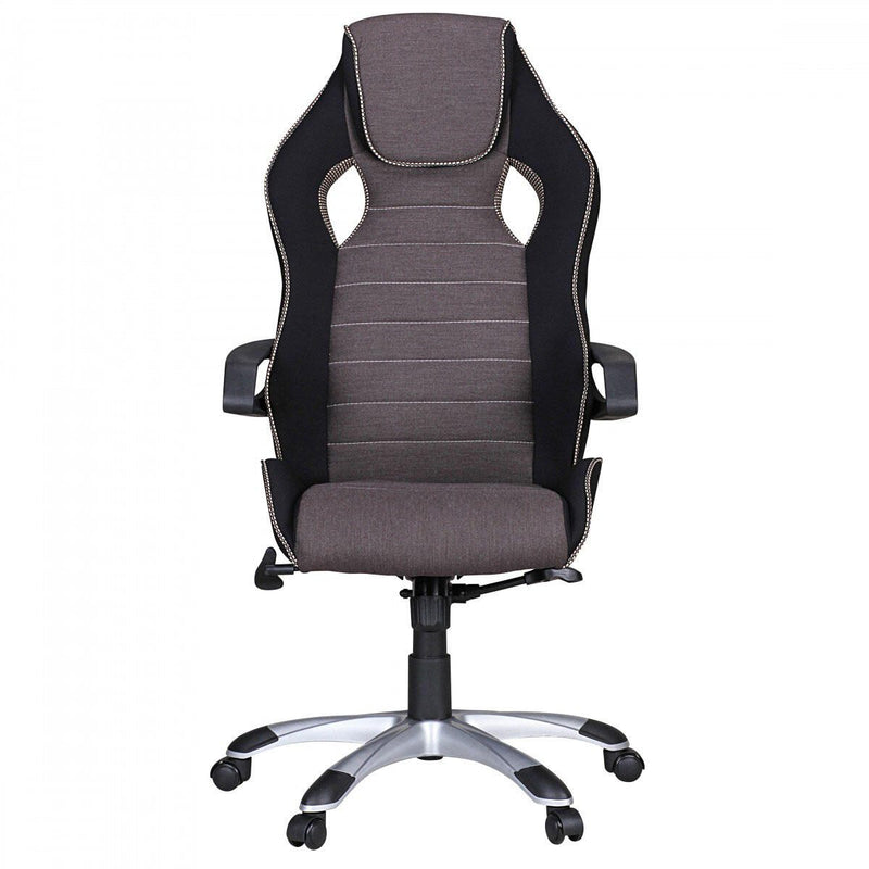 AMSTYLE Bürostuhl SPM1.257 schwarz/silber