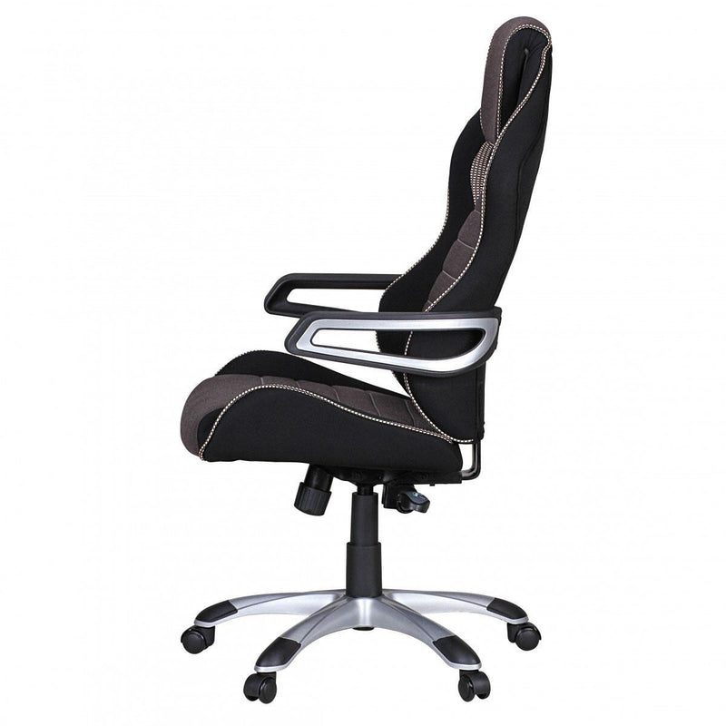 AMSTYLE Bürostuhl SPM1.257 schwarz/silber
