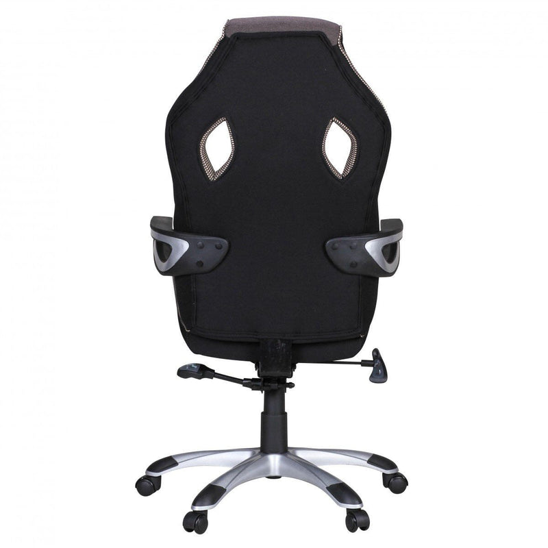 AMSTYLE Bürostuhl SPM1.257 schwarz/silber