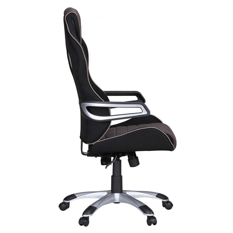 AMSTYLE Bürostuhl SPM1.257 schwarz/silber