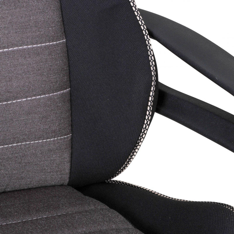 AMSTYLE Bürostuhl SPM1.257 schwarz/silber
