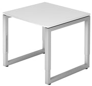 HAMMERBACHER höhenverstellbarer Schreibtisch VRS08/W/S weiß