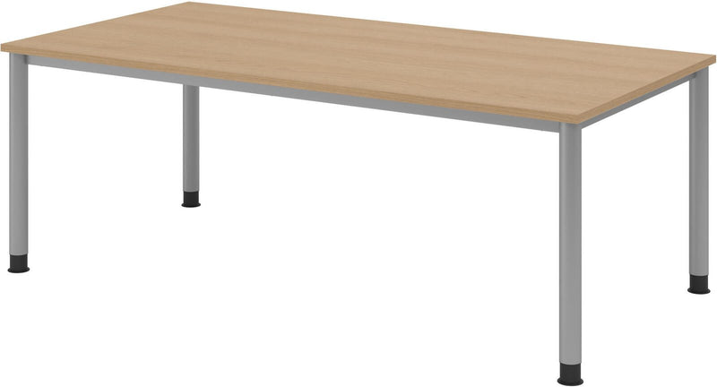 HAMMERBACHER höhenverstellbarer Schreibtisch VHS2E/E/S eiche