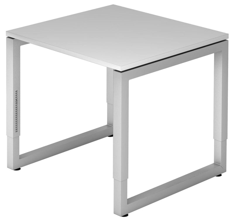 HAMMERBACHER höhenverstellbarer Schreibtisch VRS08/5/S lichtgrau