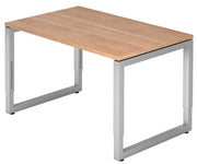 HAMMERBACHER höhenverstellbarer Schreibtisch VRS12/N/S nussbaum