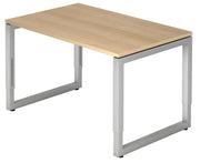 HAMMERBACHER höhenverstellbarer Schreibtisch VRS12/E/S eiche