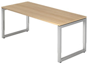 HAMMERBACHER höhenverstellbarer Schreibtisch VRS19/E/S eiche
