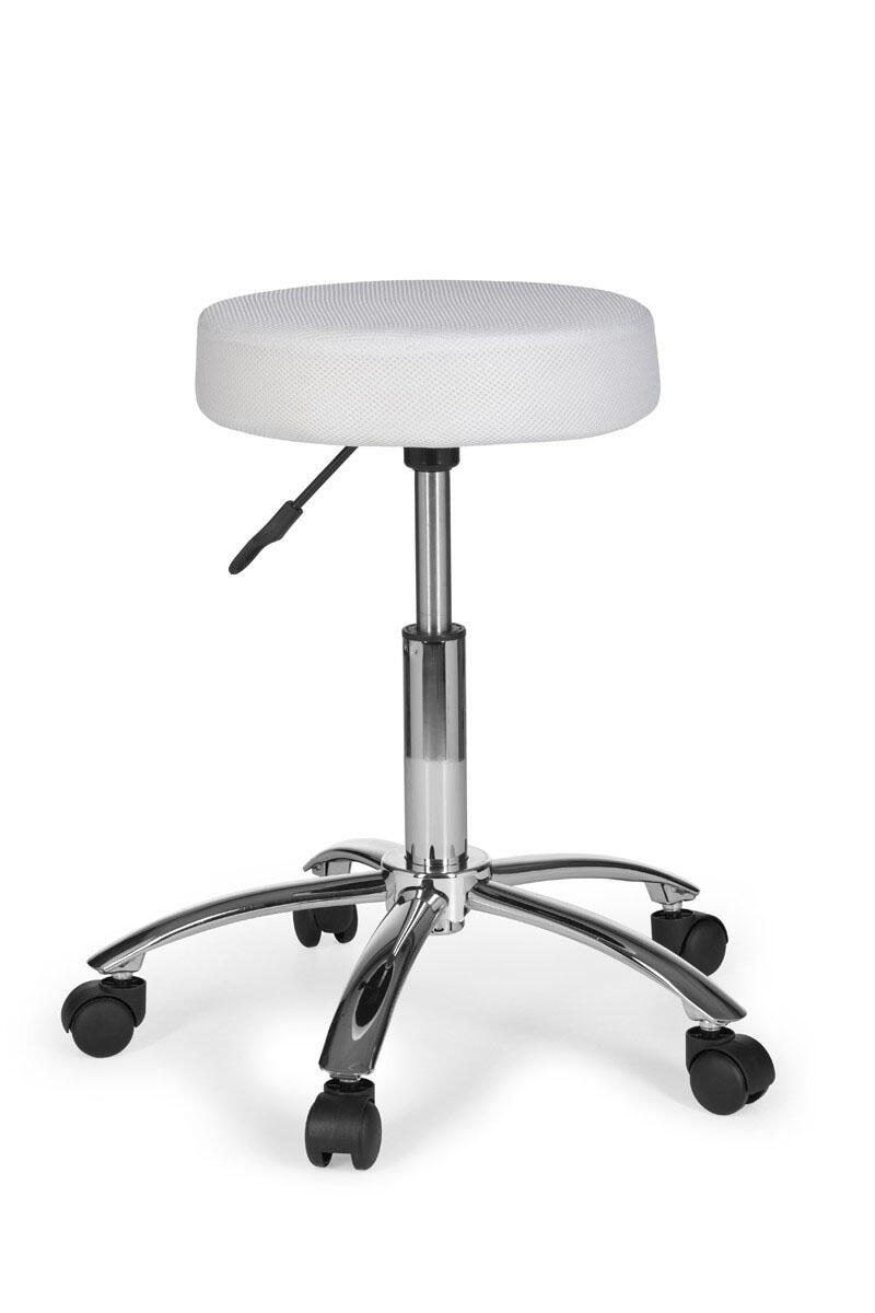 AMSTYLE Hocker SPM1.028 weiß