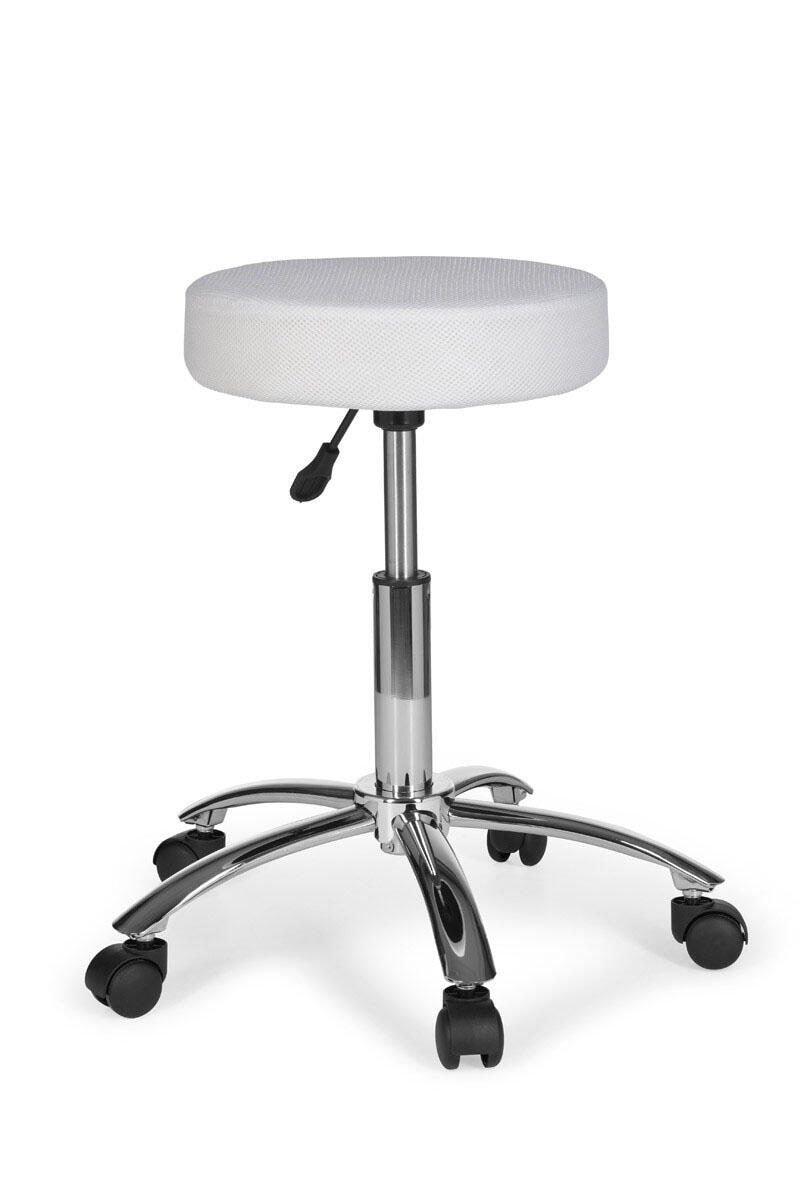 AMSTYLE Hocker SPM1.028 weiß