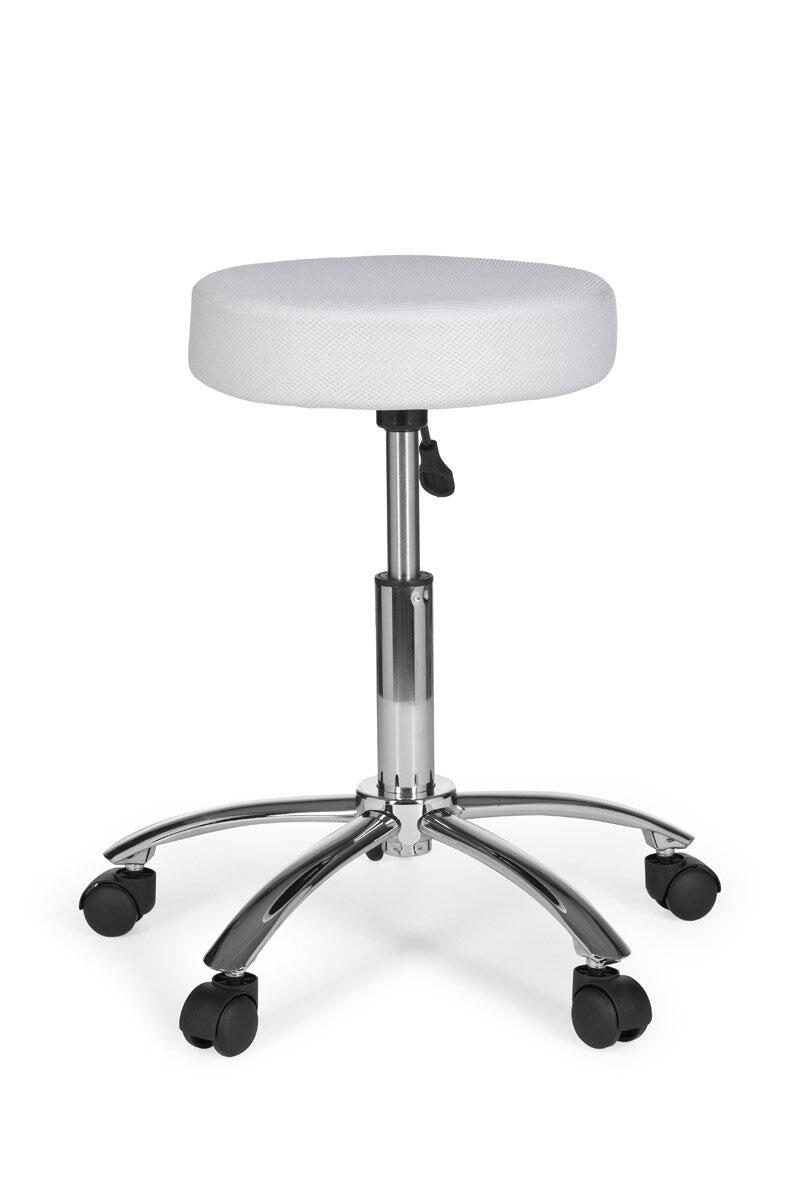 AMSTYLE Hocker SPM1.028 weiß