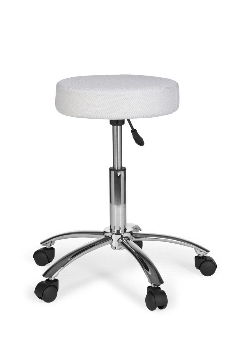 AMSTYLE Hocker SPM1.028 weiß