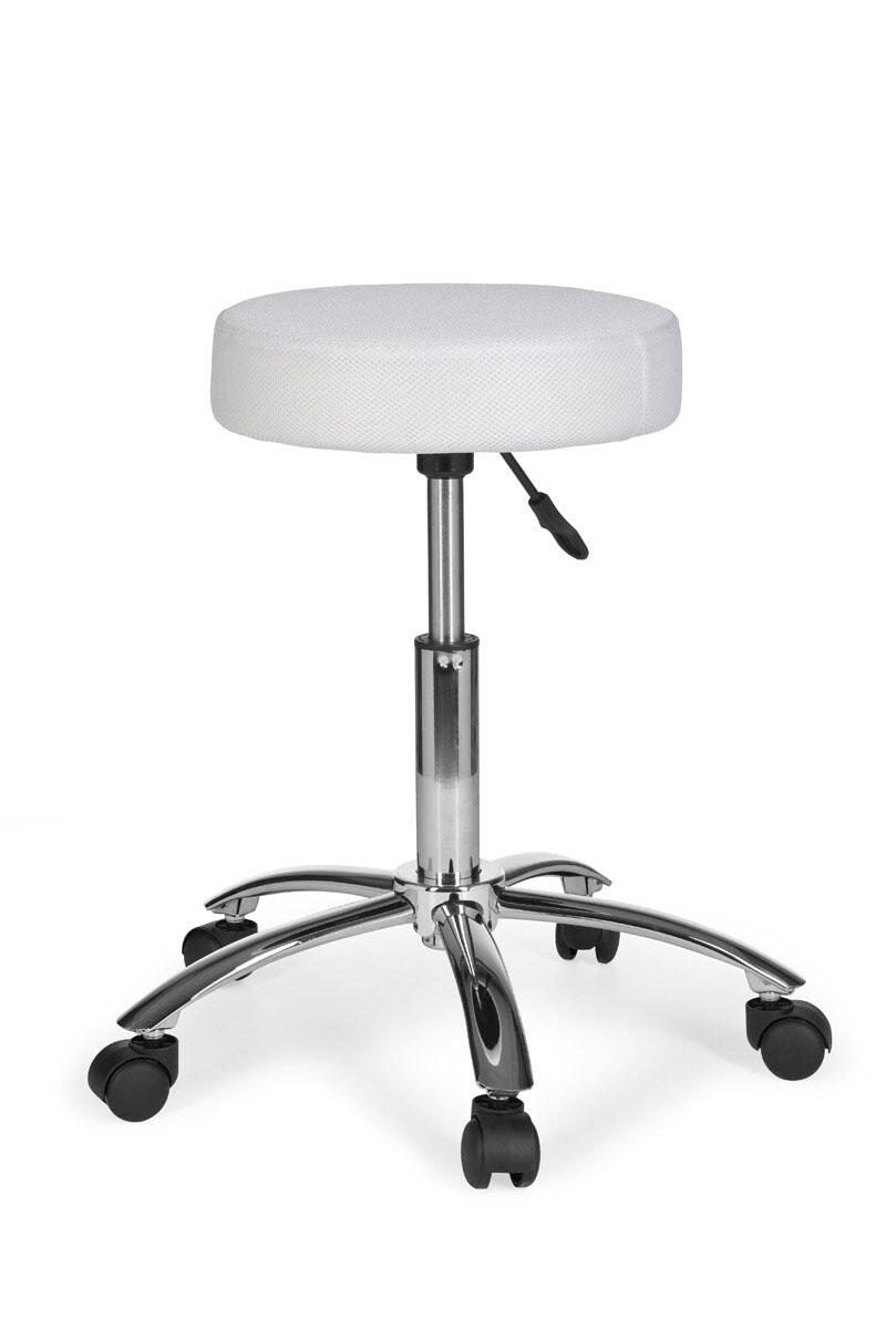 AMSTYLE Hocker SPM1.028 weiß