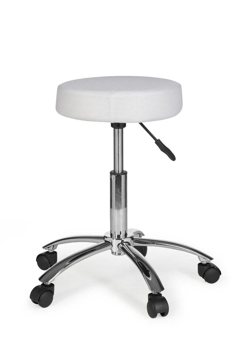 AMSTYLE Hocker SPM1.028 weiß