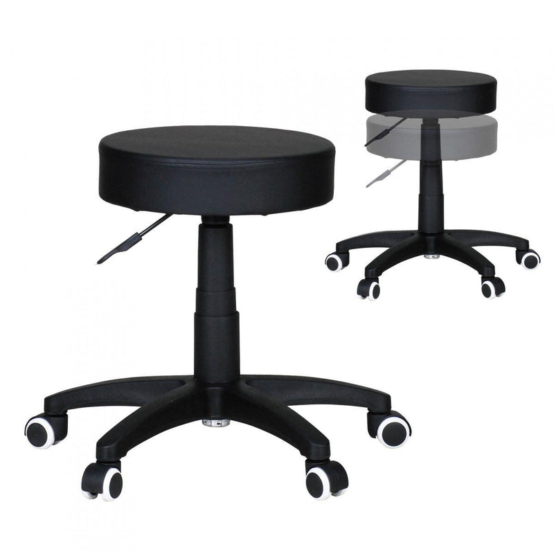 AMSTYLE Hocker SPM1.036 schwarz