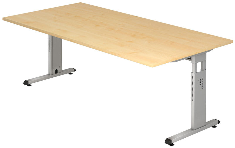HAMMERBACHER höhenverstellbarer Schreibtisch VOS2E/3/S ahorn