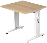 HAMMERBACHER höhenverstellbarer Schreibtisch VOS08/E/W eiche