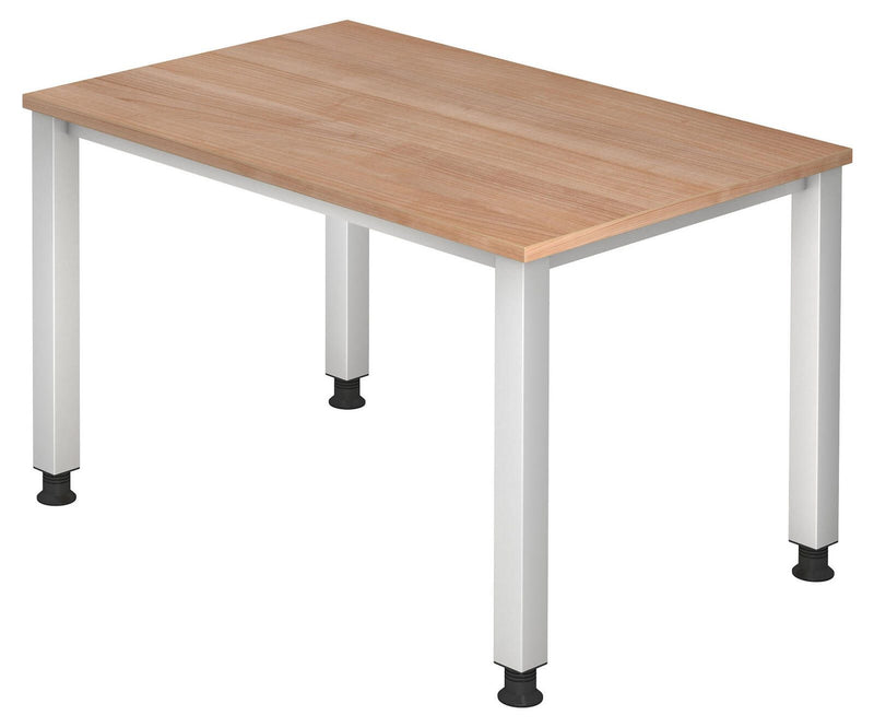 HAMMERBACHER höhenverstellbarer Schreibtisch VQS12/N/S nussbaum