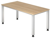 HAMMERBACHER höhenverstellbarer Schreibtisch VQS16/E/S eiche