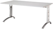 HAMMERBACHER höhenverstellbarer Schreibtisch VFS16/5/S lichtgrau