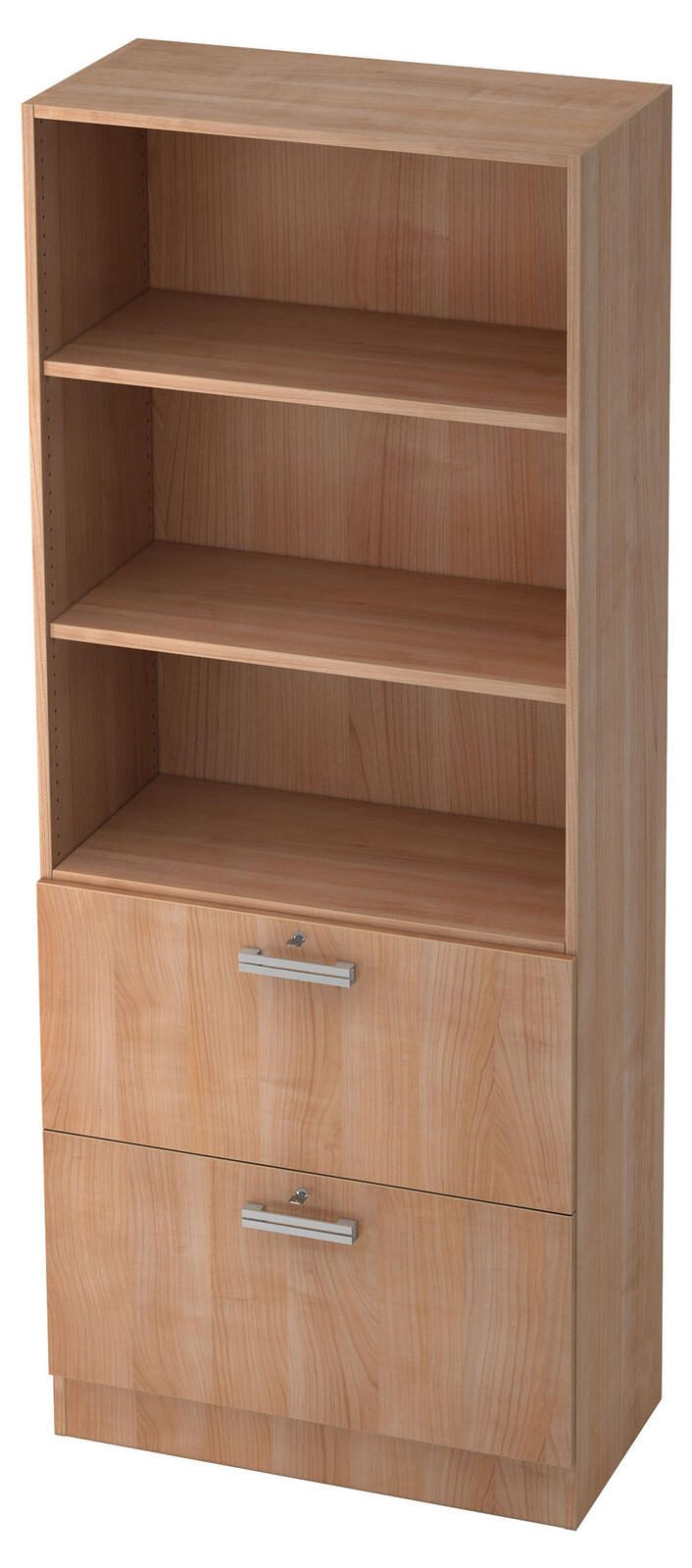 HAMMERBACHER Regalschrank 7300 NU, V7300/N/N/NU nussbaum