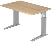 HAMMERBACHER höhenverstellbarer Schreibtisch VUS12/E/S eiche