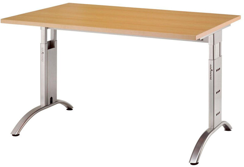 HAMMERBACHER höhenverstellbarer Schreibtisch VFS12/6/S buche