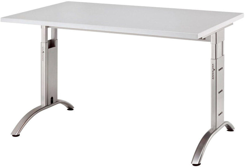 HAMMERBACHER höhenverstellbarer Schreibtisch VFS12/5/S lichtgrau
