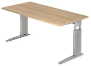 HAMMERBACHER höhenverstellbarer Schreibtisch VUS16/E/S eiche
