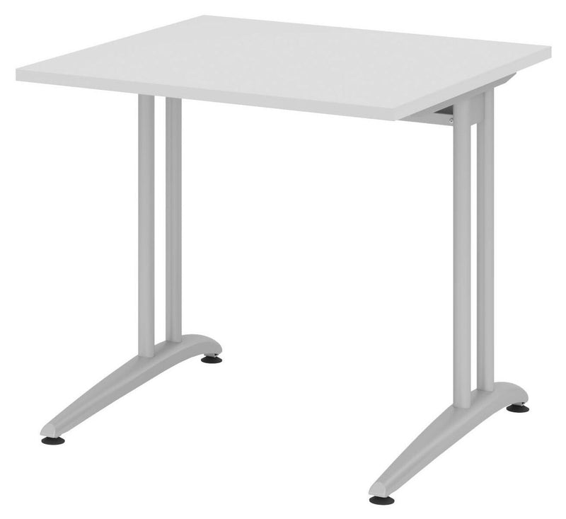 HAMMERBACHER Schreibtisch VBS08/5/S lichtgrau