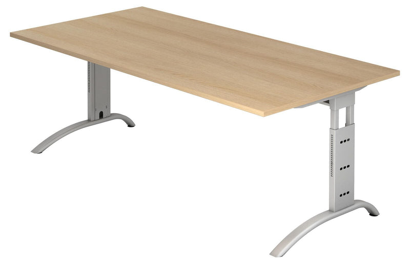 HAMMERBACHER höhenverstellbarer Schreibtisch VFS2E/E/S eiche