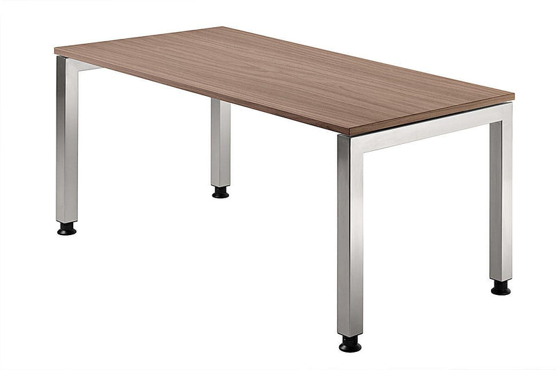 HAMMERBACHER höhenverstellbarer Schreibtisch VJS16/N/S nussbaum