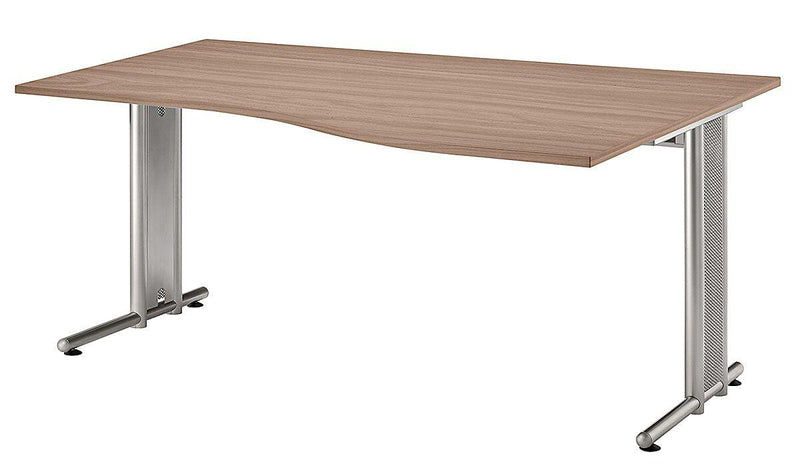 HAMMERBACHER Schreibtisch VNS18/N/S nussbaum