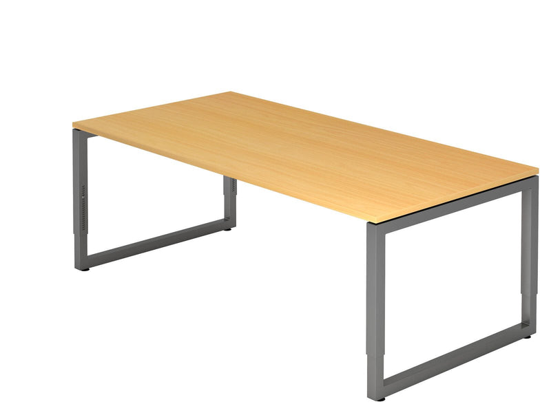 HAMMERBACHER höhenverstellbarer Schreibtisch VRS2E/6/G buche
