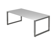HAMMERBACHER höhenverstellbarer Schreibtisch VRS2E/5/G lichtgrau