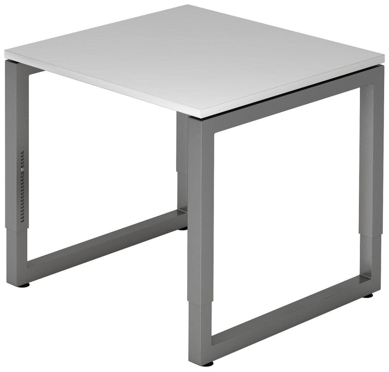 HAMMERBACHER höhenverstellbarer Schreibtisch VRS08/5/G lichtgrau