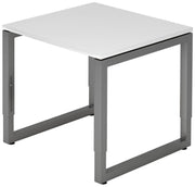 HAMMERBACHER höhenverstellbarer Schreibtisch VRS08/W/G weiß